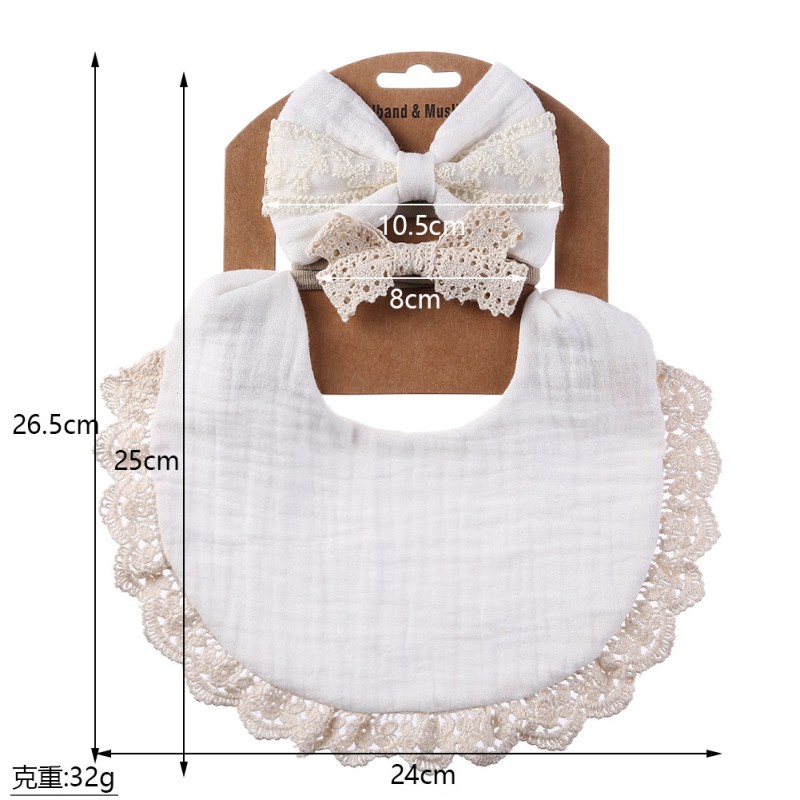 Lace Bibs Supplier - Boho Bow Headband