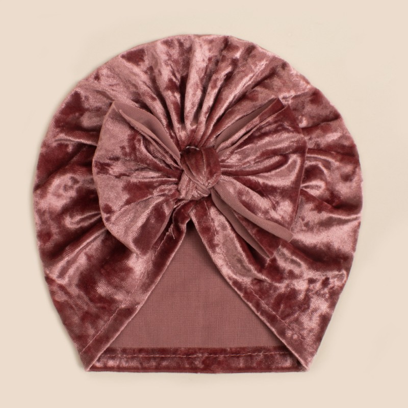 Bow Beanie Supplier - Velvet Pullover Hat