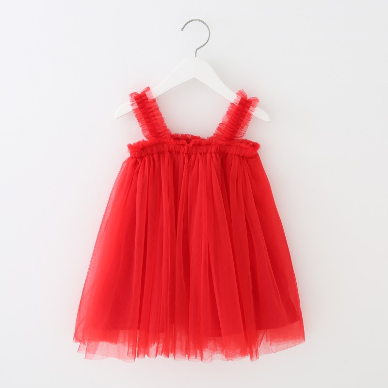 Summer Dress Manufacturer - Spaghetti Strap Tulle