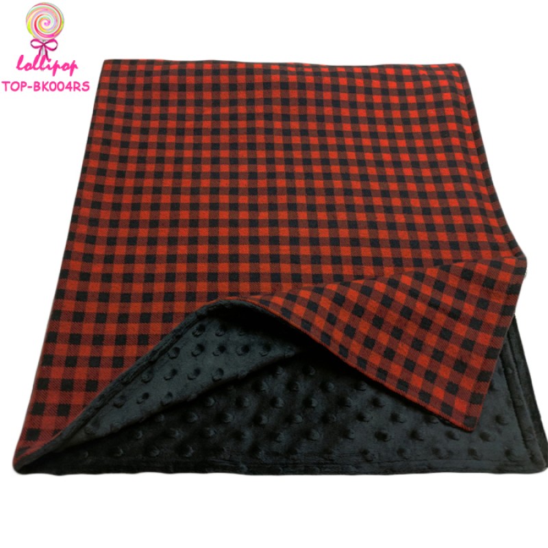 Floral Blanket Manufacturer - Ruffle Trim Fleece