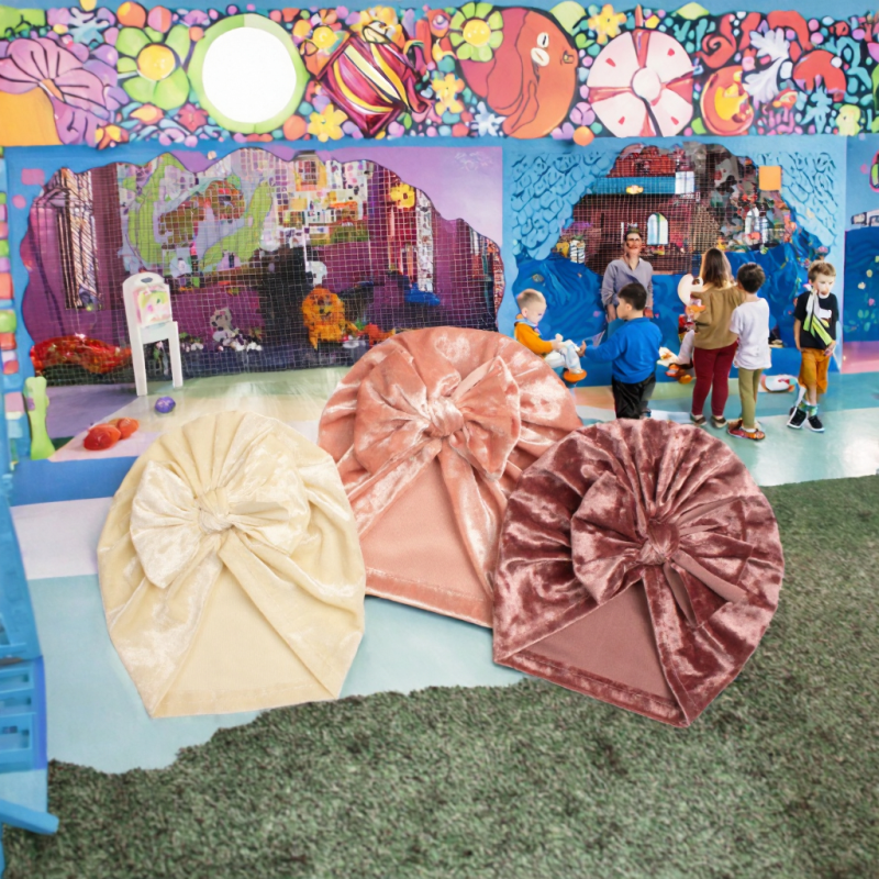 Bow Beanie Supplier - Velvet Pullover Hat