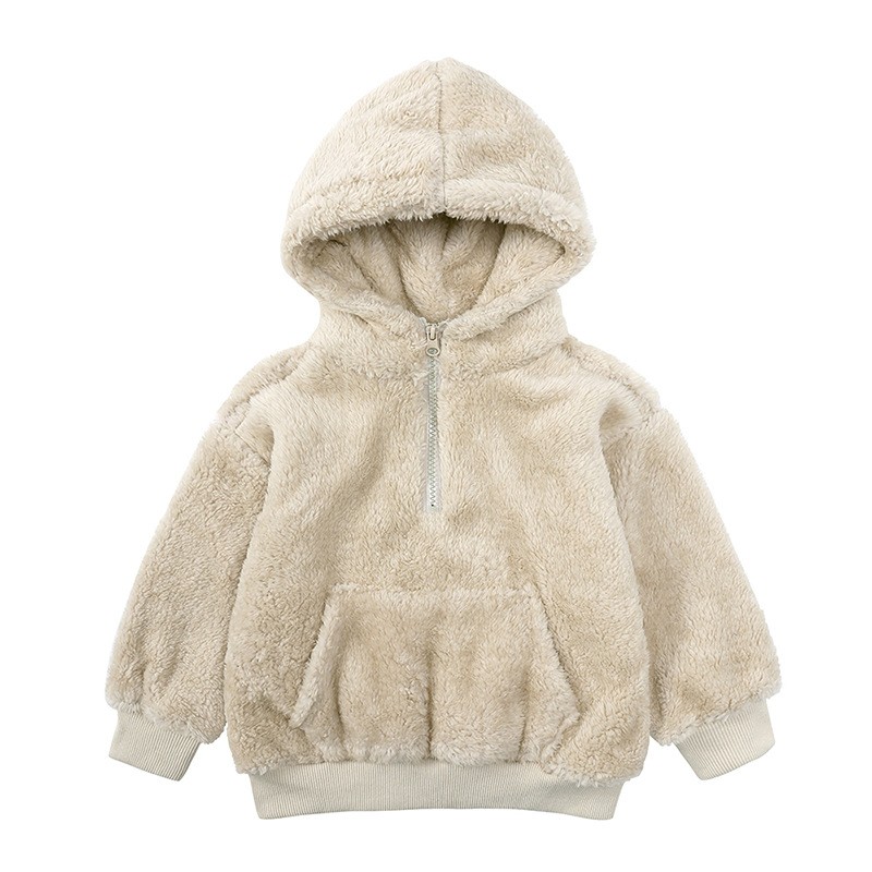 Lambskin Coat Manufacturer - Cartoon Bear Hooded