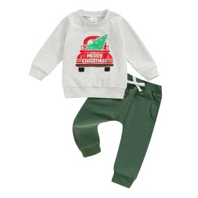 Christmas Tracksuit Factory - Toddler Truck Design