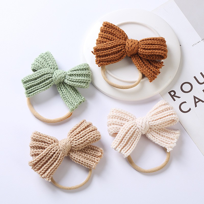 Hairband Manufacturer - Wool Knitted Bow