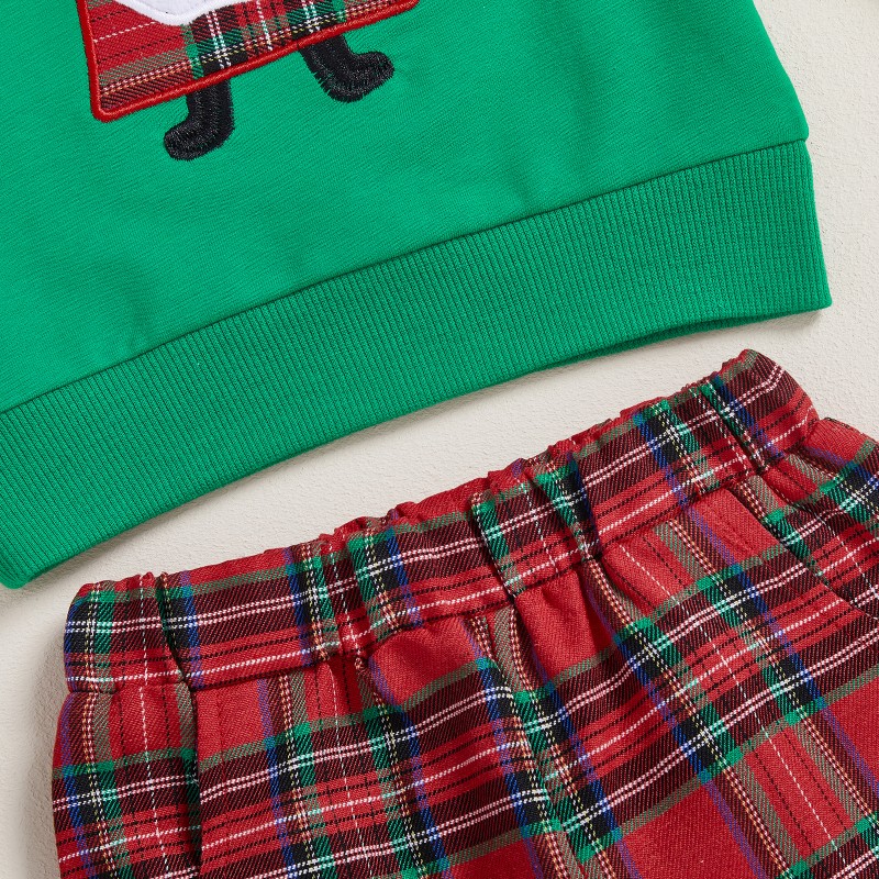 Smocked Outfit Manufacturer - Santa Embroidery