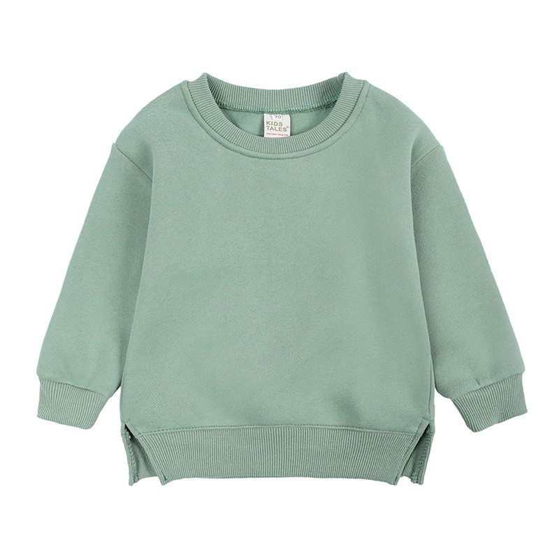 Kids Sweater Factory - Solid Color Crewneck