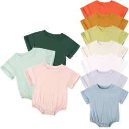 Plain Romper Factory - Bamboo Summer Bubble