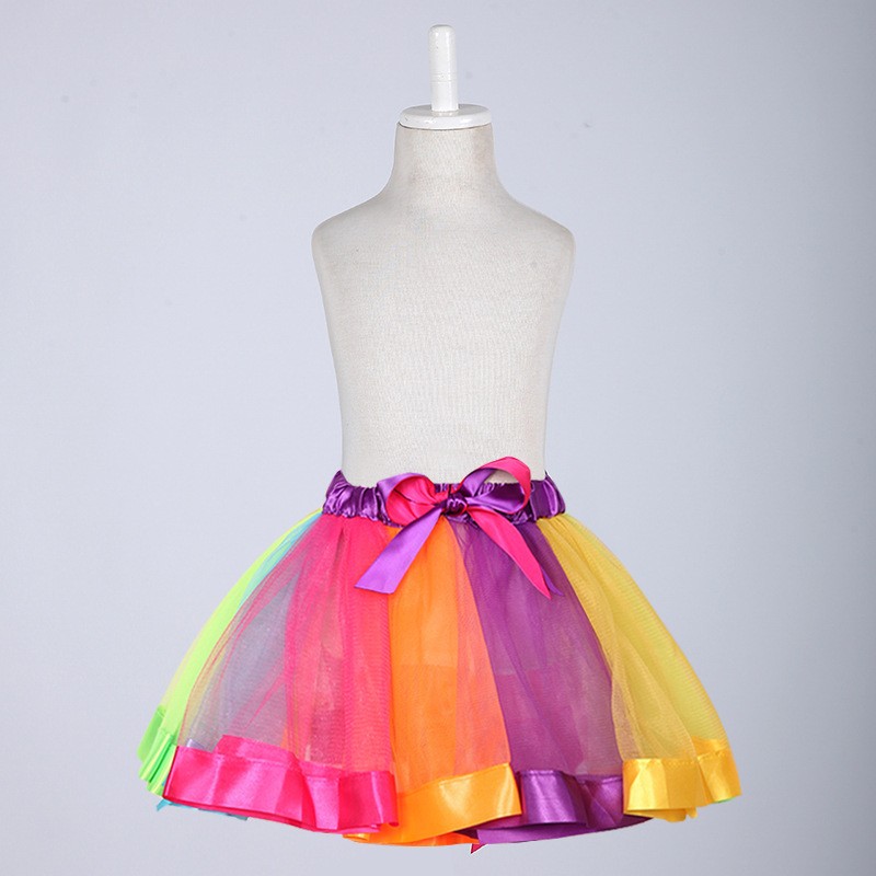 Tutu Skirt Manufacturer - Rainbow Layered Pettiskirt
