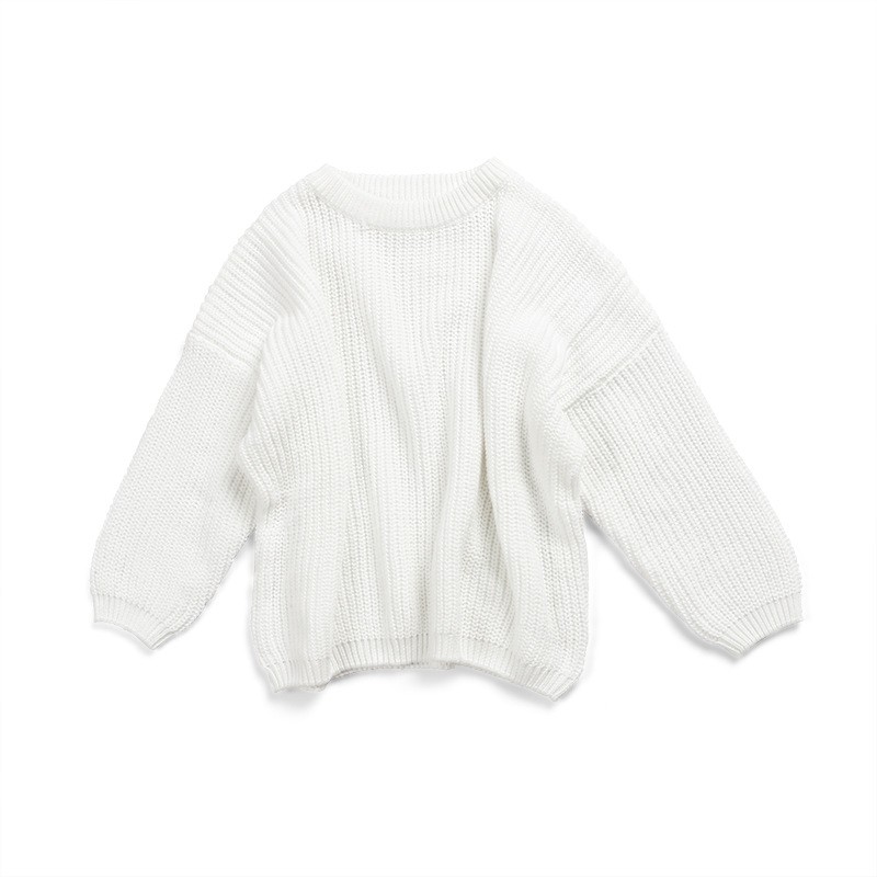 Knitted Sweater Manufacturer - Solid Color Pullover