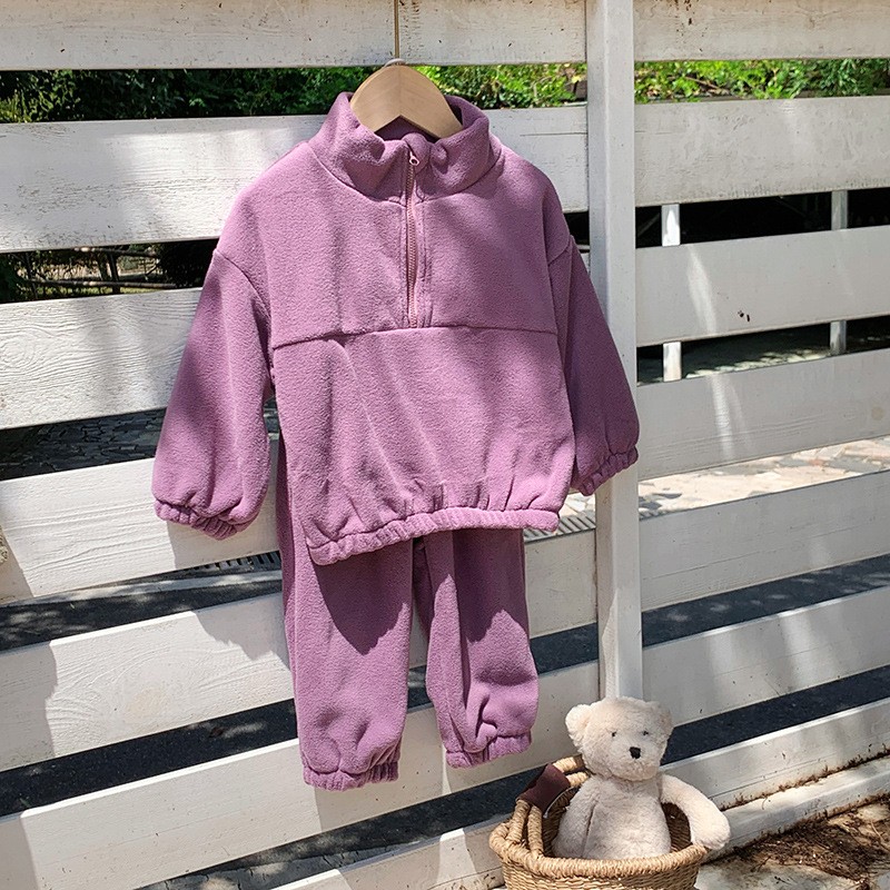 Fleece Tracksuit Factory - Stand Zipper Collar