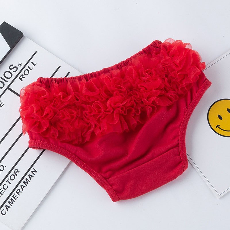 Ruffle Bloomers Supplier - Elastic Cotton Briefs