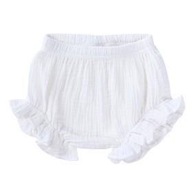 Boutique Shorts Supplier - Muslin Cotton Ruffle