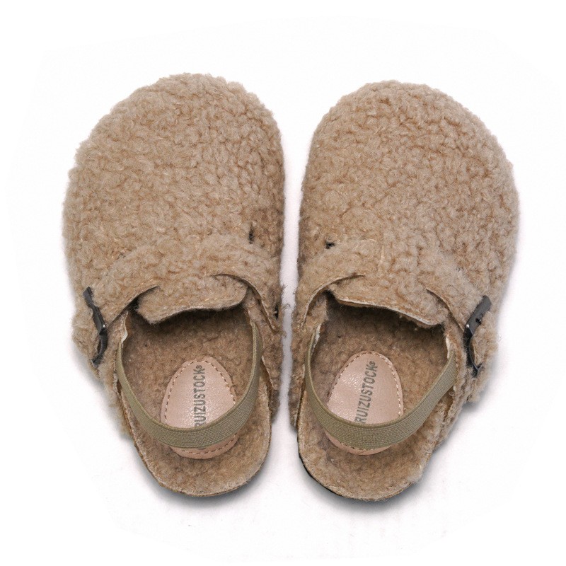 Plush Slippers Factory - Suede Fleece Clogs