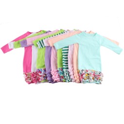 Baby Gown Manufacturer - Cotton Icing Ruffle