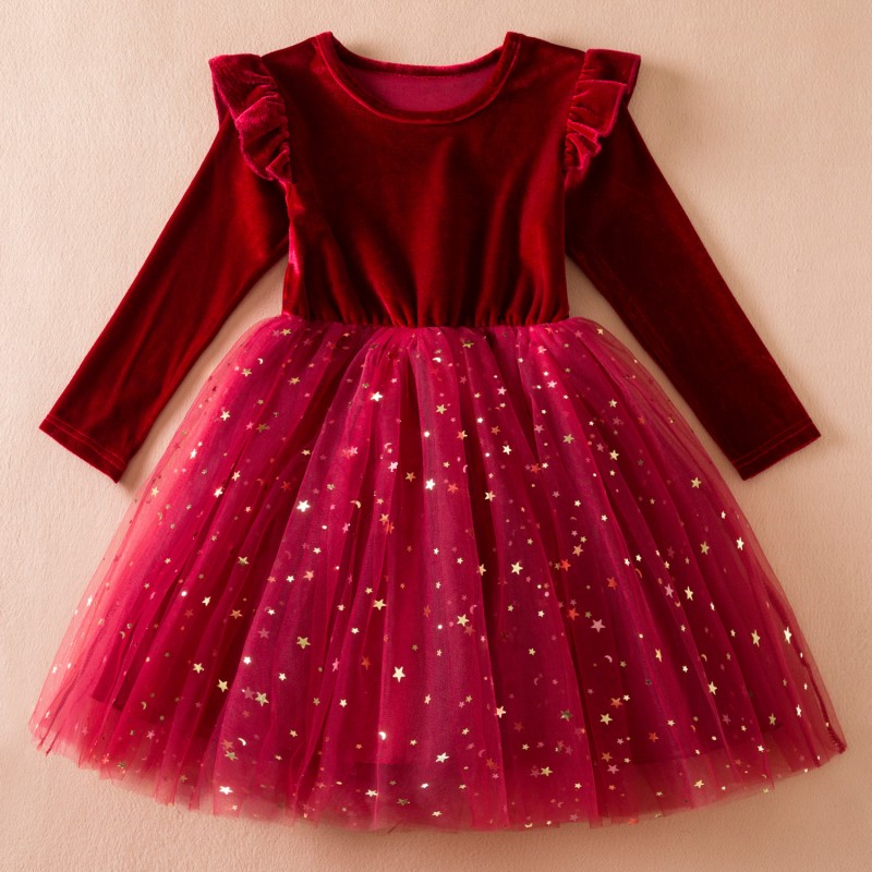 Christmas Dress Factory - Sequin Star Long