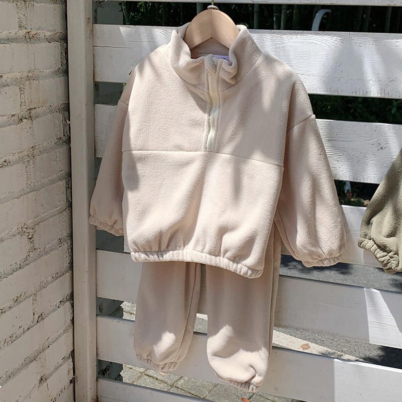 Fleece Tracksuit Factory - Stand Zipper Collar