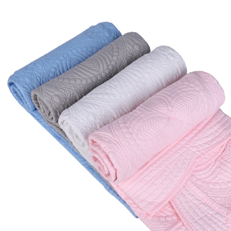 Crib Blanket Factory - Monogram Scalloped