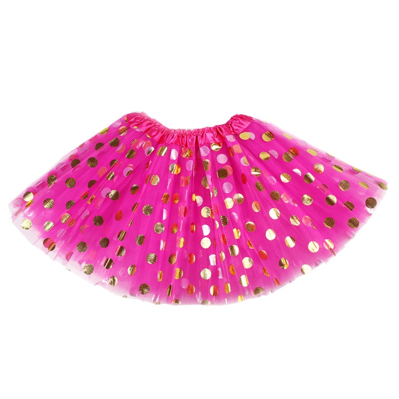 Polka Dot Skirt Manufacturer - Sequin Triple Layer