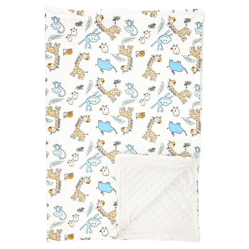 Fleece Blanket Factory - Double-layer Minky Dot