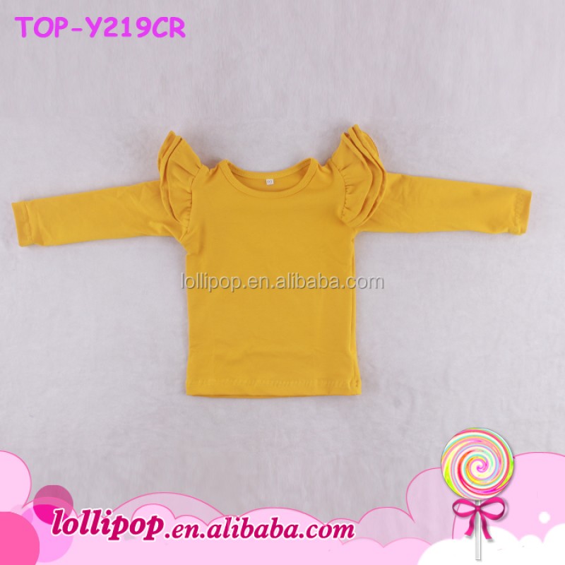 Flutter Top Supplier - Ruffle Sleeve Cotton