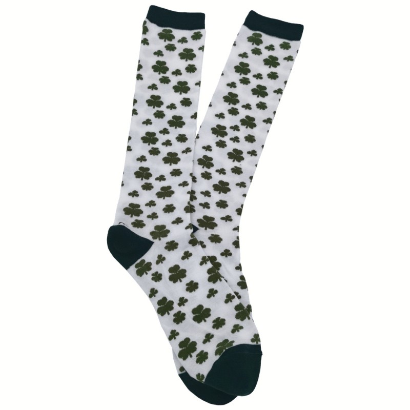 St Patrick Socks Factory - Shamrock Long Stocking