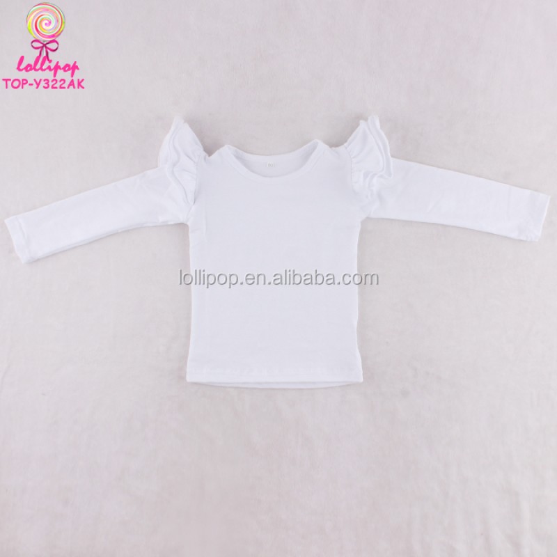 Flutter Top Supplier - Ruffle Sleeve Cotton