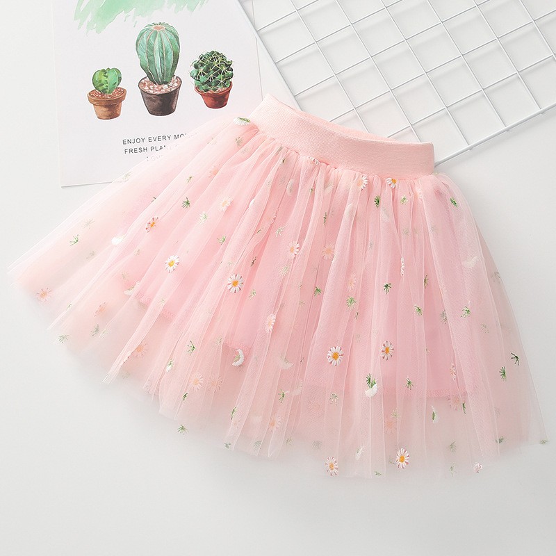 Ballet Skirt Factory - Daisy Embroidered Floral
