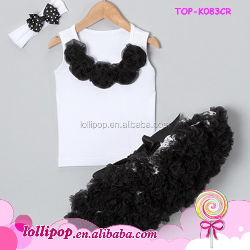 Chiffon Skirt Manufacturer - Red Black Petit