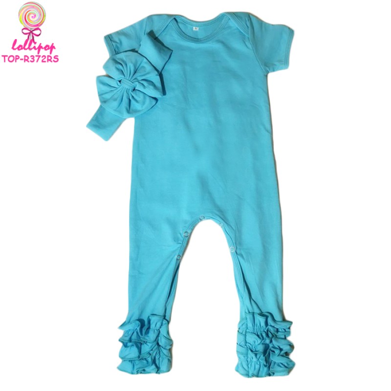 Baby Jumpsuit Manufacturer - Icing Ruffle Long