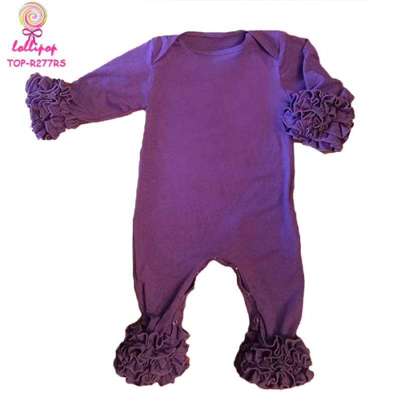 Baby Jumpsuit Manufacturer - Icing Ruffle Long