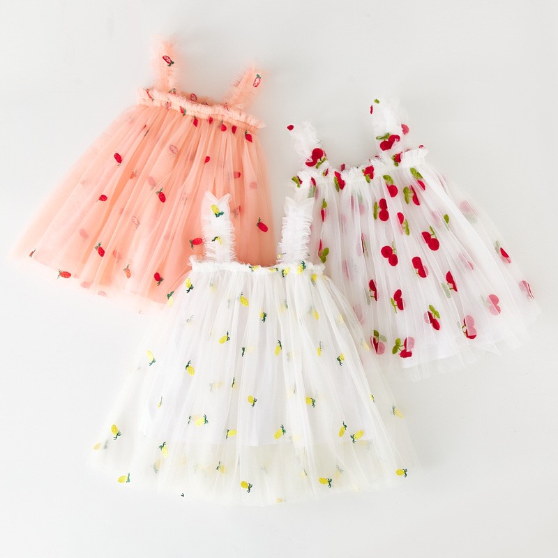 Summer Dress Manufacturer - Floral Embroidery Strap