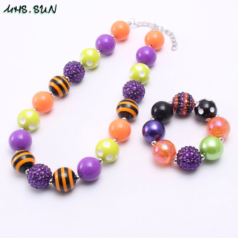 Halloween Necklace Factory - Chunky Beaded Pendant