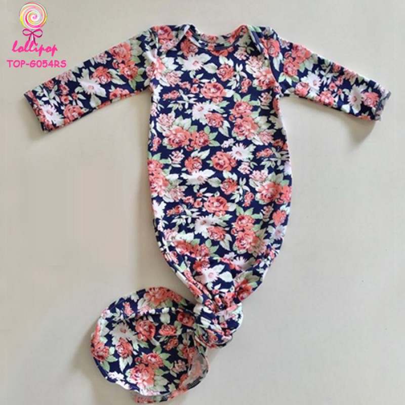 Knotted Gown Factory - Leopard Printed Cotton