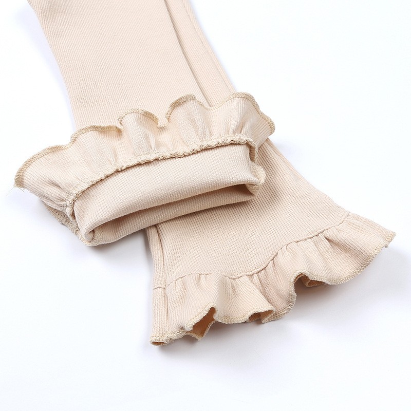 Ruffle Pants Manufacturer - Ribbed Knit Bell