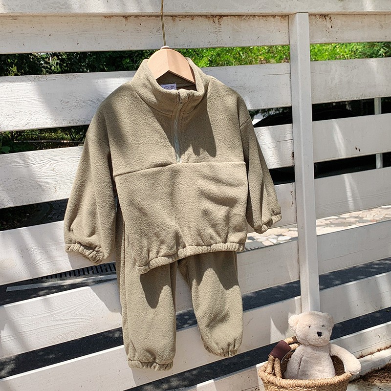 Fleece Tracksuit Factory - Stand Zipper Collar