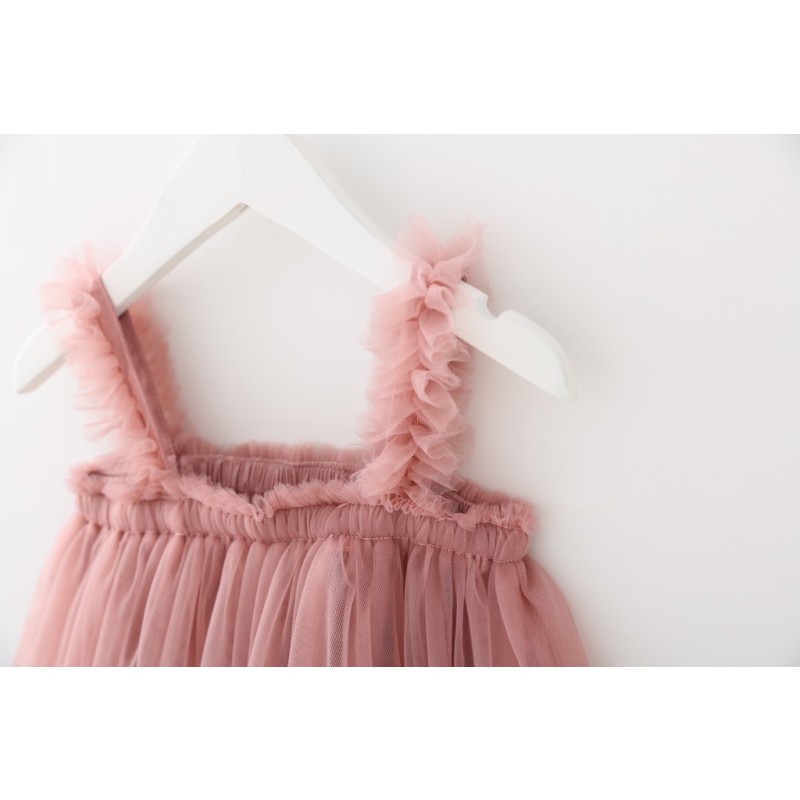 Summer Dress Manufacturer - Spaghetti Strap Tulle