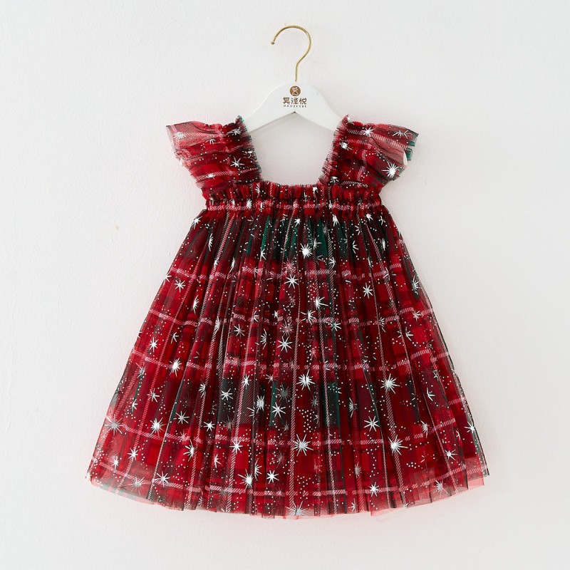 Christmas Dress Supplier - Candy Cane Plaid