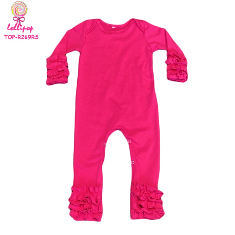 Baby Jumpsuit Manufacturer - Icing Ruffle Long
