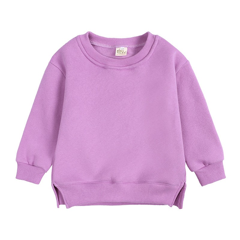 Kids Sweater Factory - Solid Color Crewneck