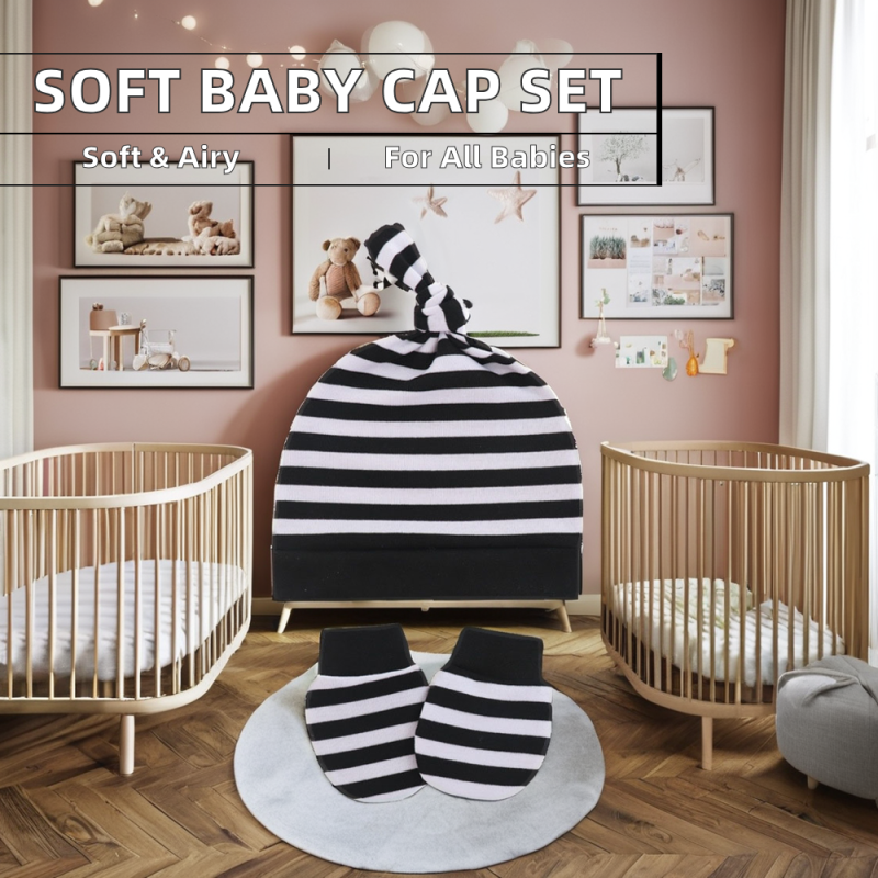 Baby Hat Manufacturer - Cotton Mitten Set