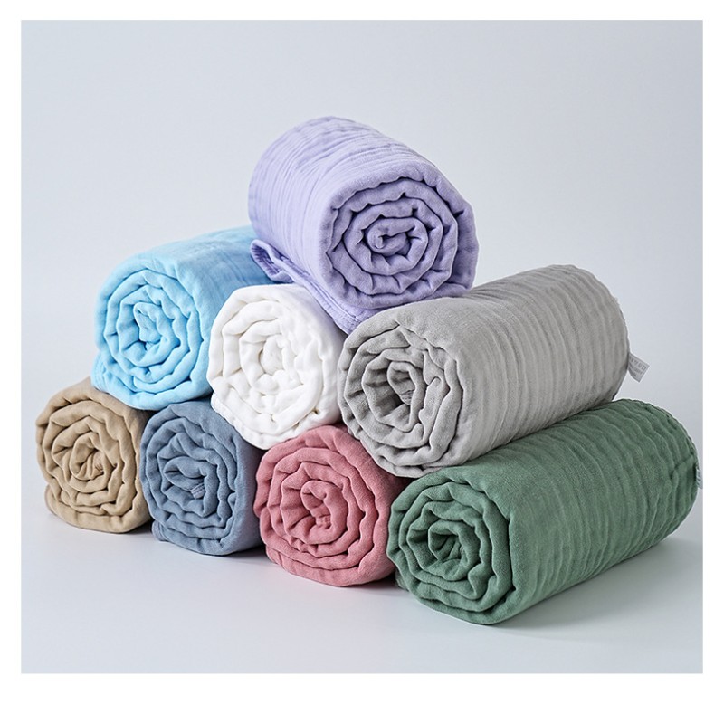 Muslin Blanket Manufacturer - 6 Layers Private Label