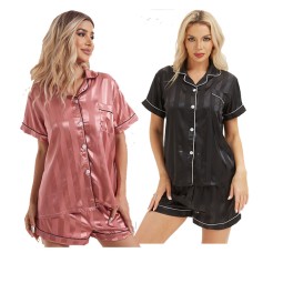 Satin Pajamas Supplier - Soft Fabric Sleep