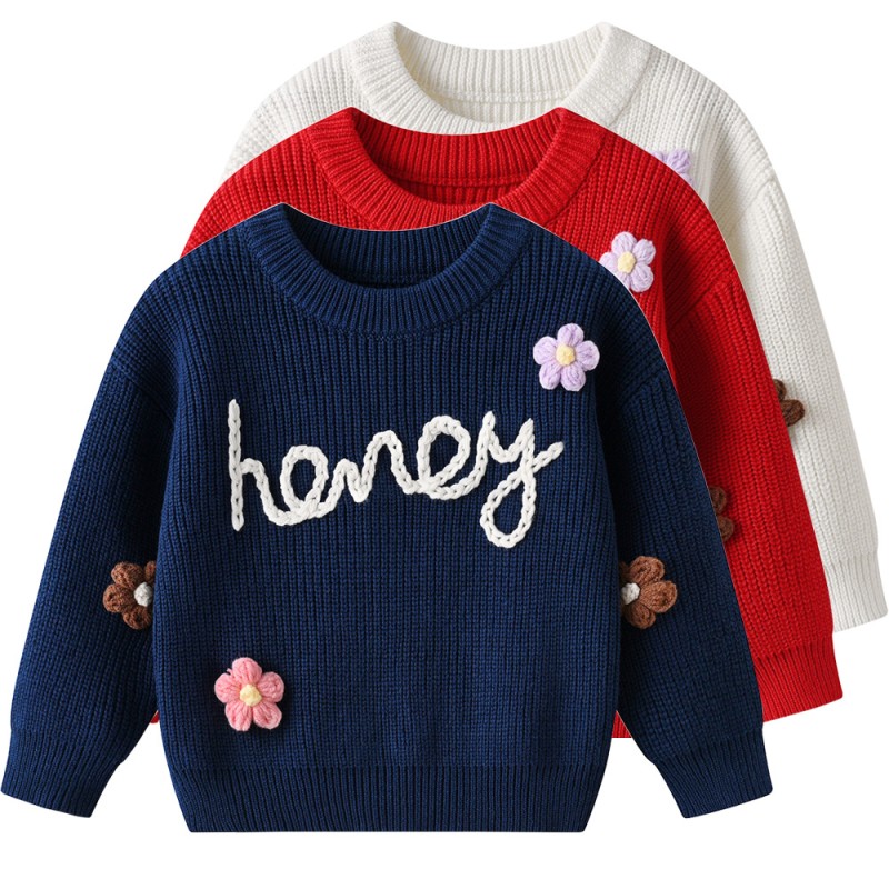 Baby Sweater Manufacturer - Hand Embroidery DIY