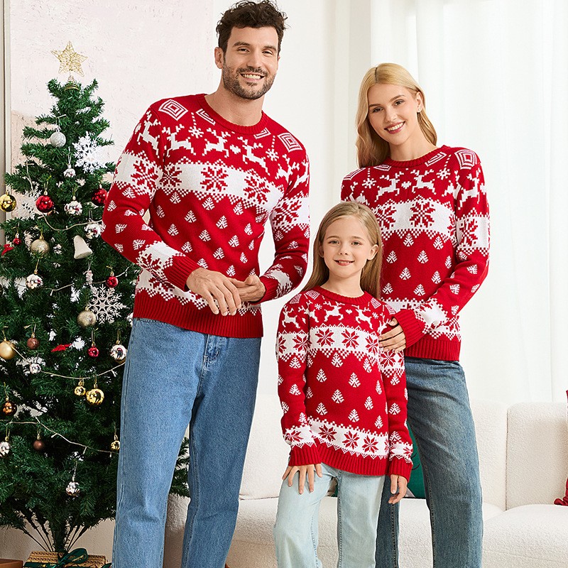 Christmas Sweater Manufacturer - Custom Family Set
