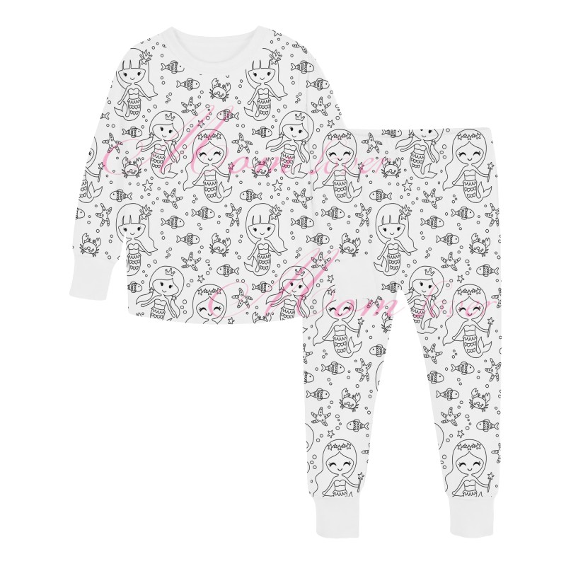 Pajamas Set Factory - Unisex Cartoon Coloring