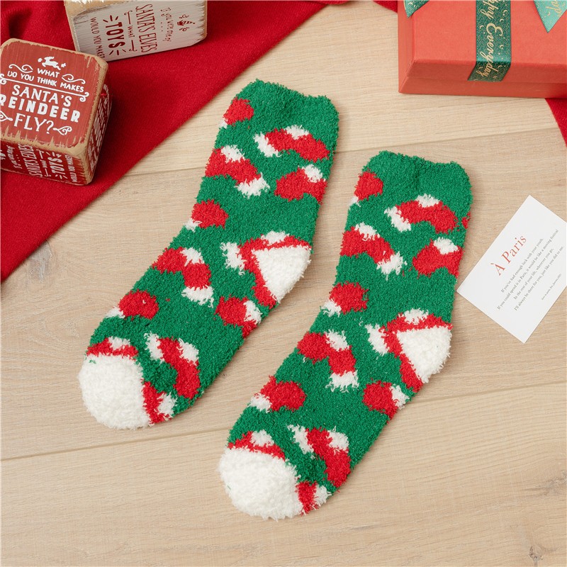 Christmas Sock Factory - Snowman Santa Claus
