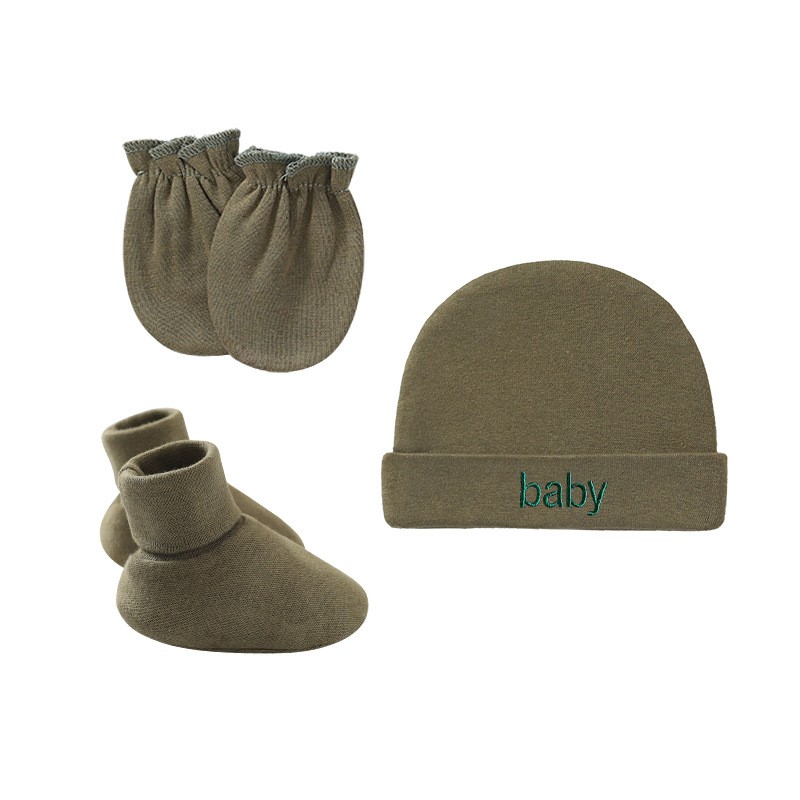 Baby Set Manufacturer - Cotton Hats Mittens Booties