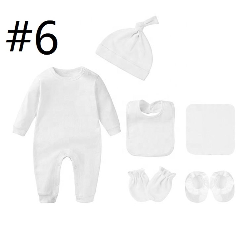 Newborn Set Supplier - Cotton Hat Mittens Bodysuit