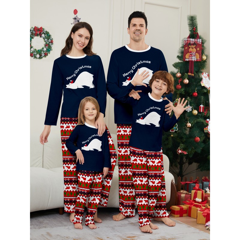 Christmas Pajamas Manufacturer - Snowman Santa Plaid