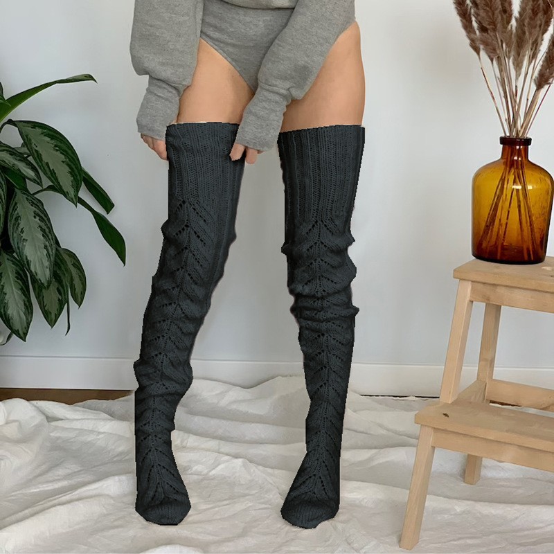 Thigh High Socks Manufacturer - Thick Loose Knee